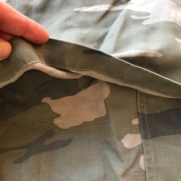 RAILS lightweight jacket faded camo pattern sage soft lyocell linen blend  SP - Picture 12 of 16